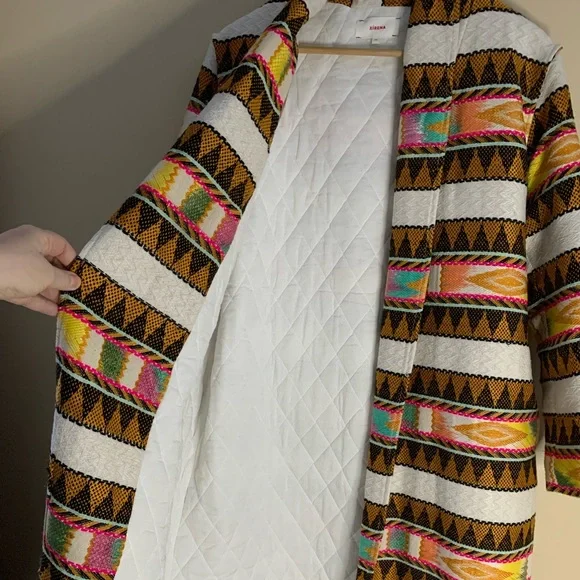 XIRENA oversized printed coat. Size XS - Picture 10 of 15